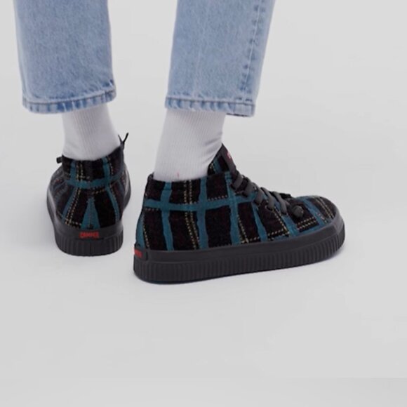 NEW CAMPER Peu Roda Sneaker Booties IN Teal Multi for women 1225 8t4 - Picture 14 of 15